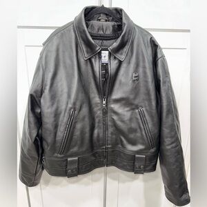Taylor's Leatherwear Black Jacket 2XL